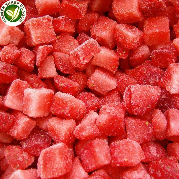 frozen diced strawberries