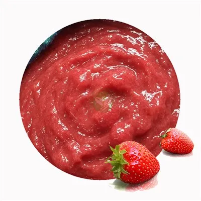 Purea di fragole congelata