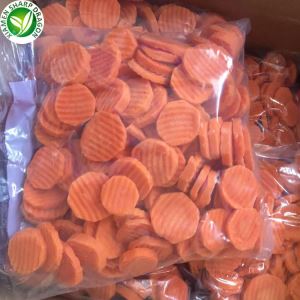 Confezione sfusa di carote congelate