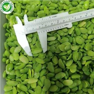 Edamame congelato Metà dei chicchi di fagioli