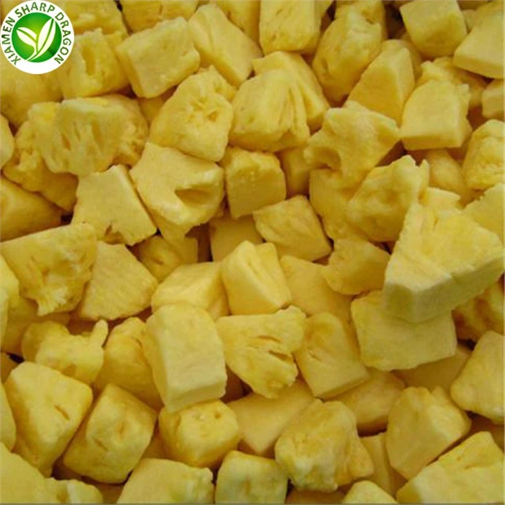 IQF Frozen Pineapples Dice Chunks